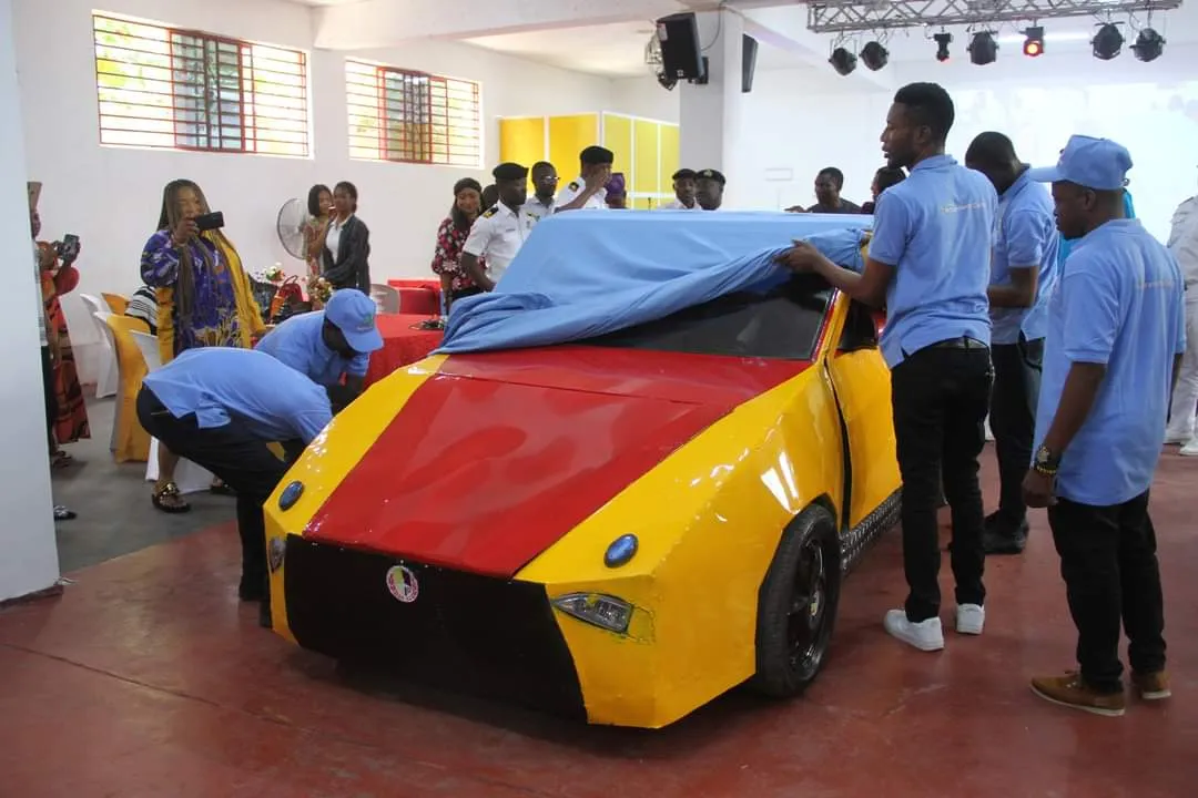 Our students built an electric car