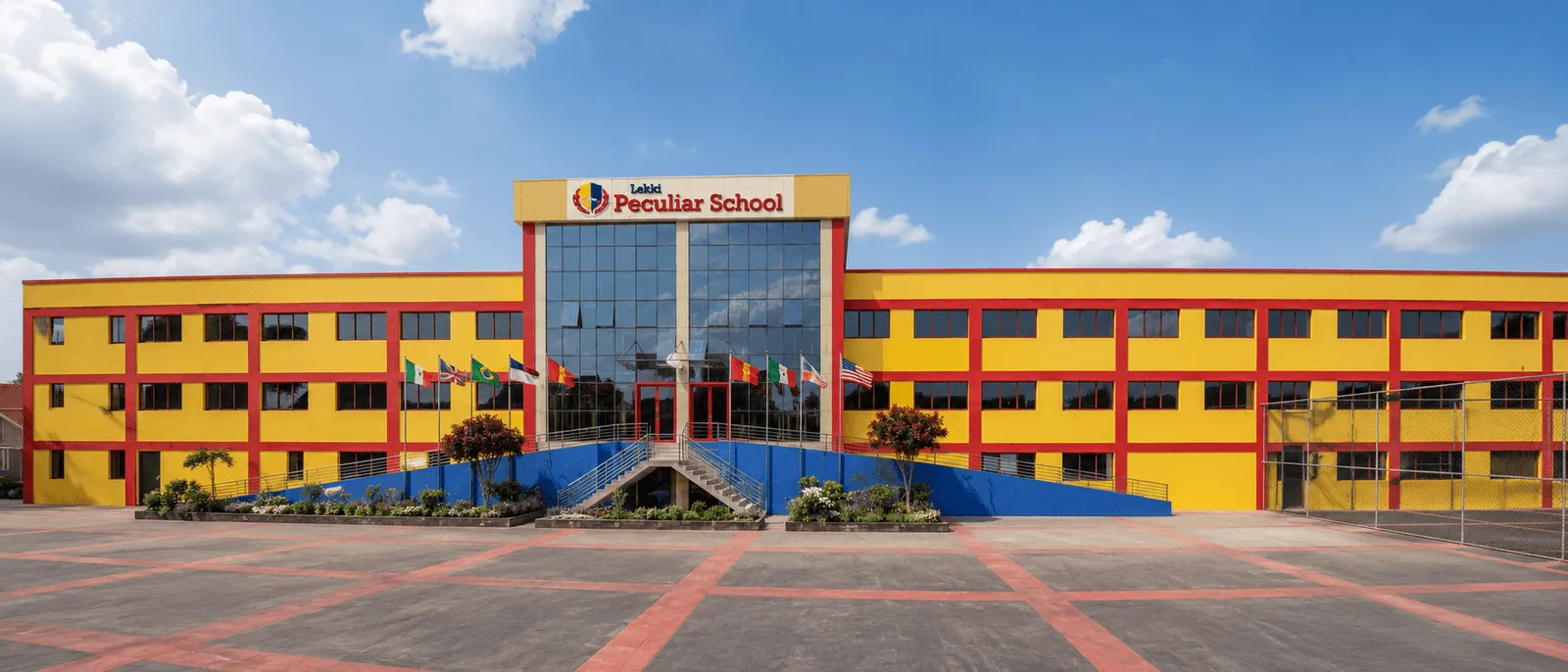 The Lekki Peculiar School campus in Ocean Palm Estate, Ogidan, Lekki