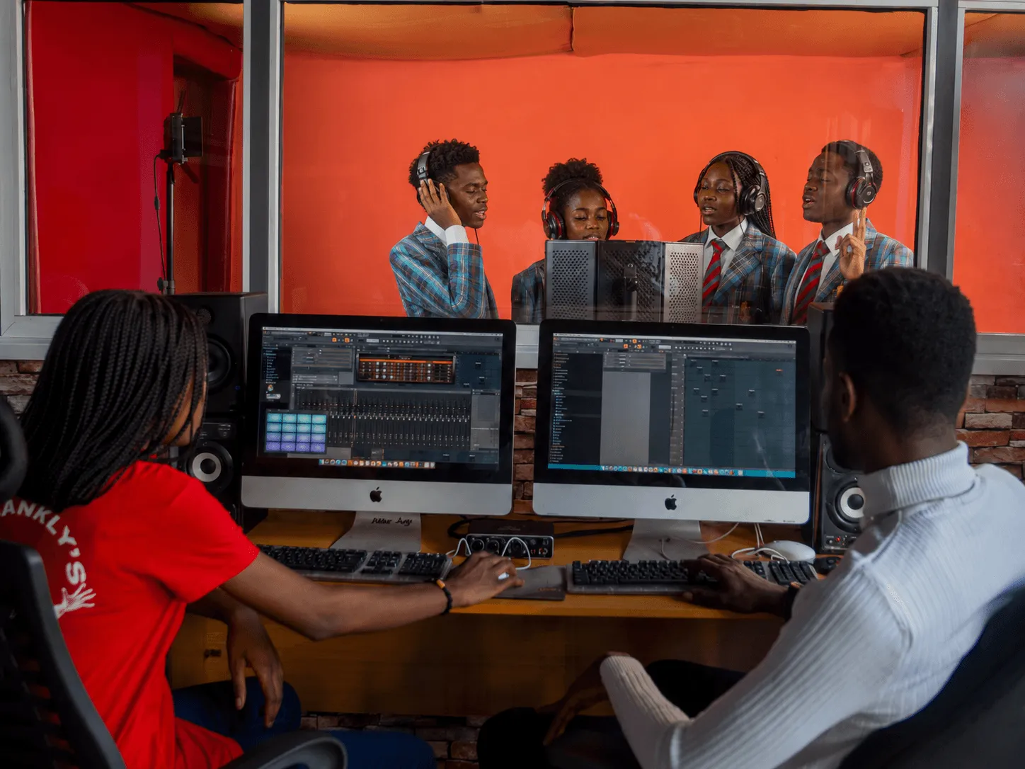 Music tuition at Lekki Peculiar School